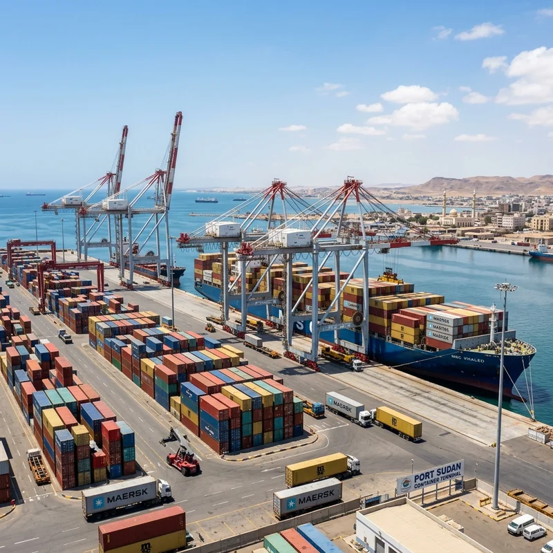 Port Sudan container terminal